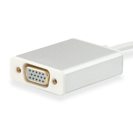 Equip adaptador usb-c  a  vga m/h blanco 133451