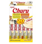 Goma para gatos  inaba churu variety box chicken and beef  20 x 14g