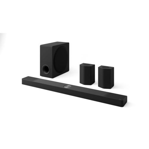 Lg s95tr black barra de sonido con subwoofer inalámbrico y traseros 810w 9.1.5ch