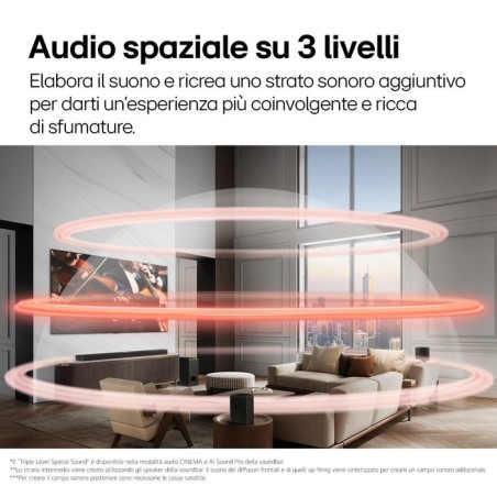 Lg s95tr black barra de sonido con subwoofer inalámbrico y traseros 810w 9.1.5ch