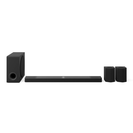 Lg s95tr black barra de sonido con subwoofer inalámbrico y traseros 810w 9.1.5ch