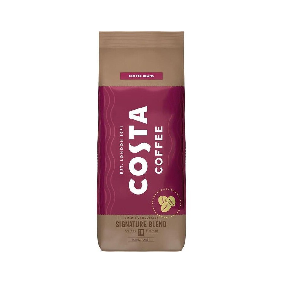 Café en grano costa coffee signature blend dark 1kg