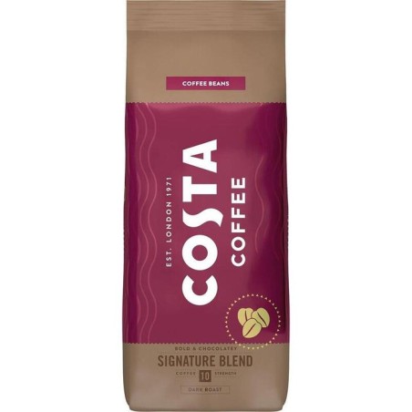 Café en grano costa coffee signature blend dark 1kg