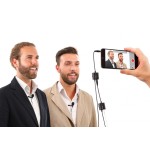 Micrófono ik multimedia irig mic lav negro  de clip