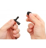 Micrófono ik multimedia irig mic lav negro  de clip