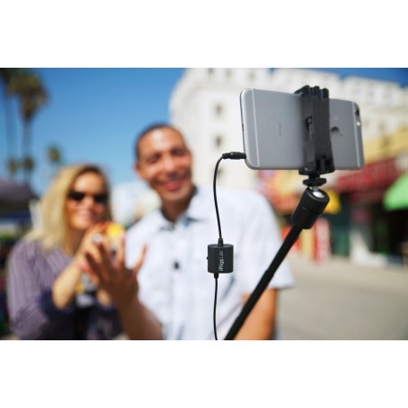 Micrófono ik multimedia irig mic lav negro  de clip