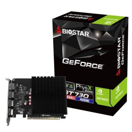 Tarjeta gráfica biostar gt 730 4gb 4xhdmi