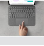 Suizo logitech combo touch gris smart connector qwertz ipad