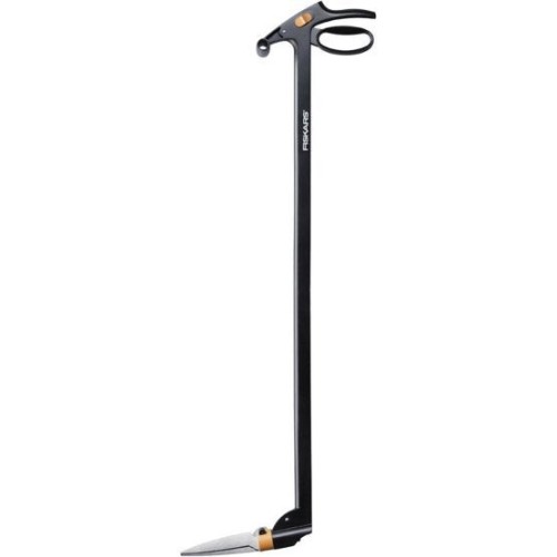Fiskars tijeras para césped servo system gs46negras, con mango 1000590