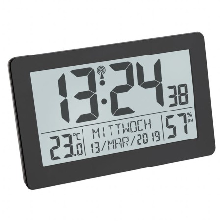 Radio tfa 60.2557.01   controlled clock with room climate