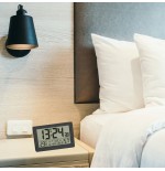 Radio tfa 60.2557.01   controlled clock with room climate