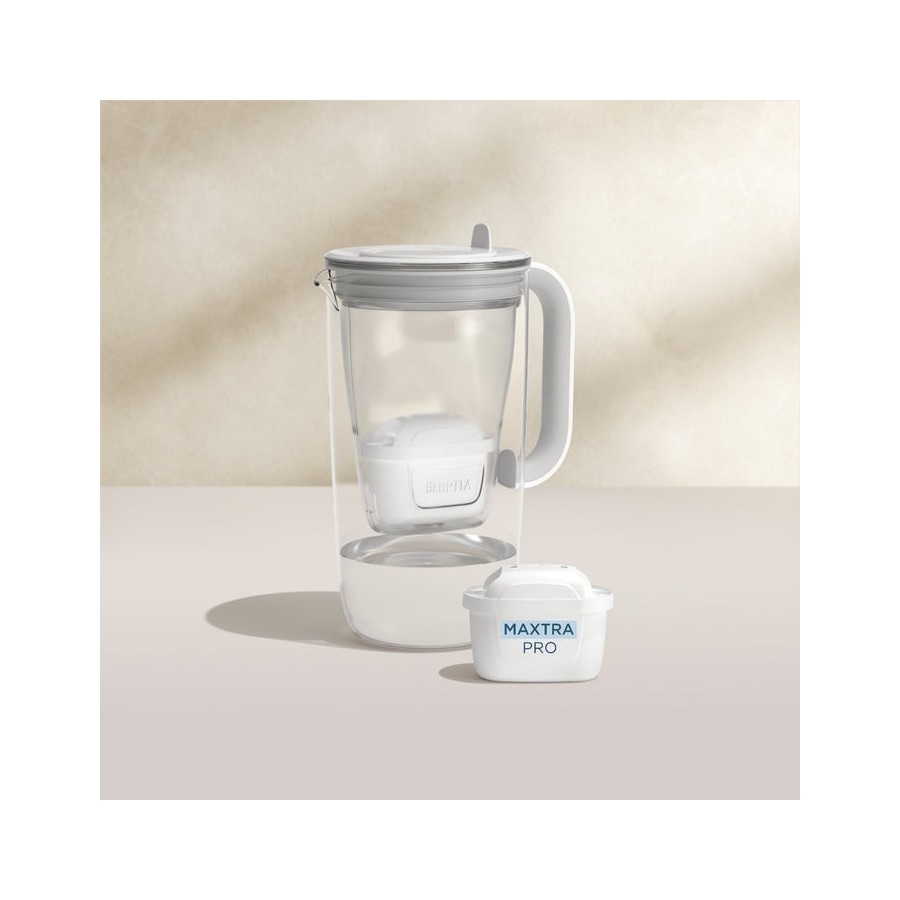 Jarra de cristal brita modelo uno incl. 2 maxtrapro