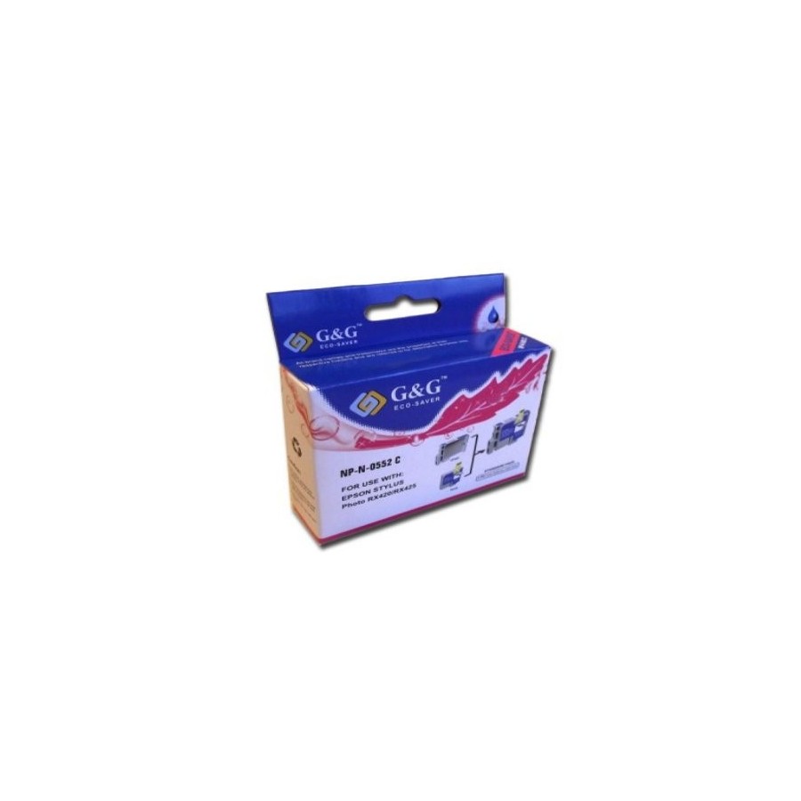 Tinta generico  para epson t0552 c13t05524010 cyan