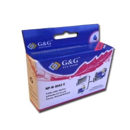Tinta generico  para epson t0552 c13t05524010 cyan