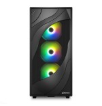 Caja pc  sharkoon 4044951041145 negro