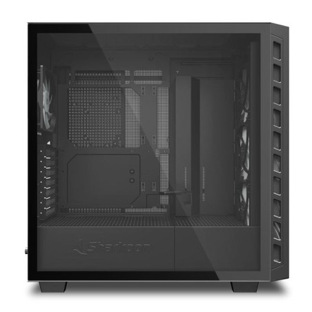 Caja  pc sharkoon 4044951041152 negro