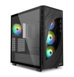 Caja  pc sharkoon 4044951041152 negro