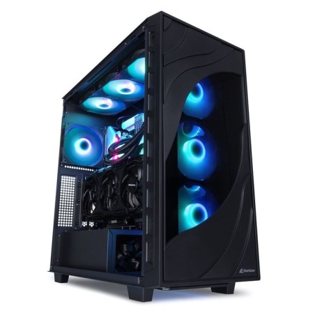 Caja  pc sharkoon 4044951041152 negro