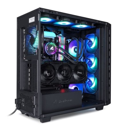Caja  pc sharkoon 4044951041152 negro