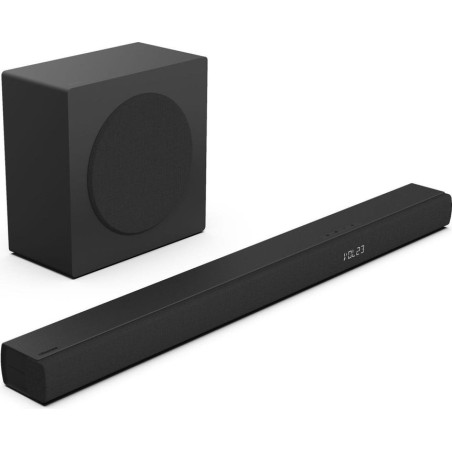 Hisense hs3100, barra de sonido negra, bluetooth 5.3, hdmi (arc), usb hs3100