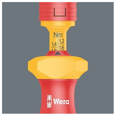 Destornillador  wera 05006609001 rojo/amarillo