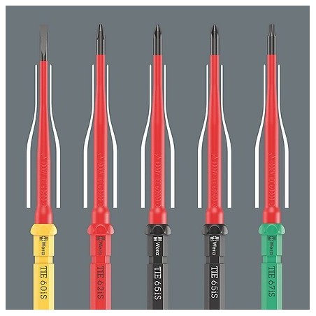 Destornillador  wera 05006609001 rojo/amarillo