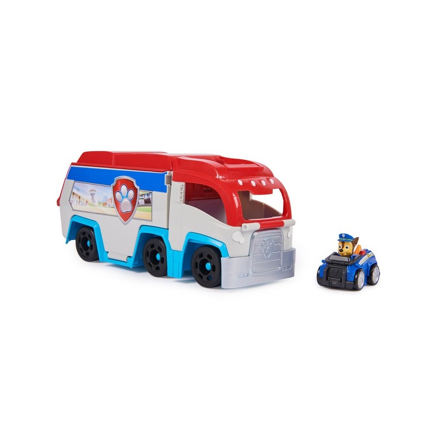 Spin master paw patrol - patrullero del escuadrón de cachorros con coche de juguete chase  6071544