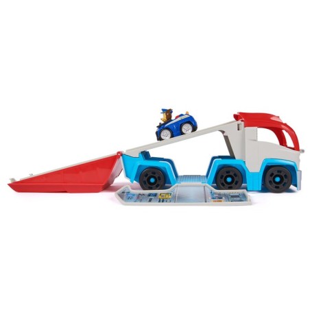 Spin master paw patrol - patrullero del escuadrón de cachorros con coche de juguete chase  6071544