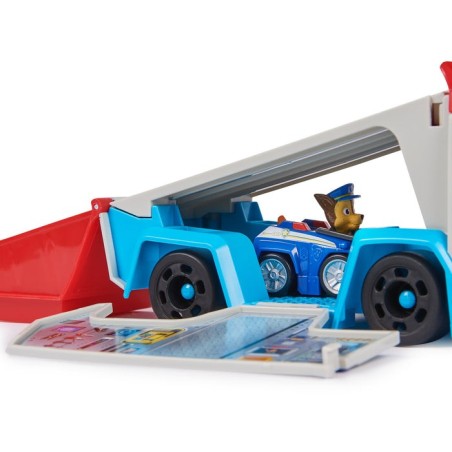 Spin master paw patrol - patrullero del escuadrón de cachorros con coche de juguete chase  6071544