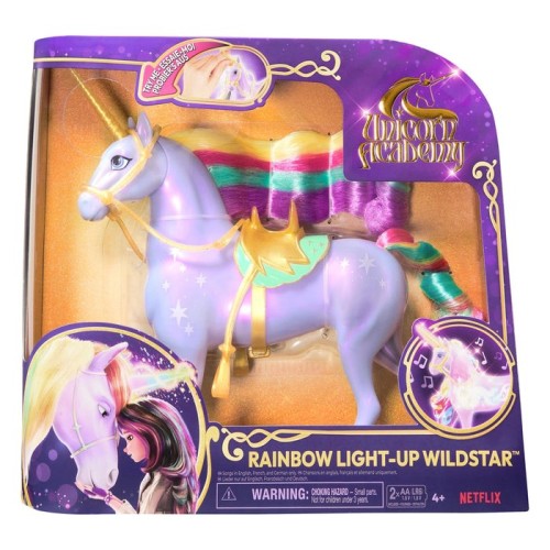 Figura  spin master unicorn academy - light magic wildstar 6070427