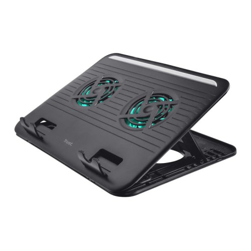 Soporte refrigerante trust cyclone para portátiles hasta 15.6'