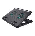 Soporte refrigerante trust cyclone para portátiles hasta 15.6'