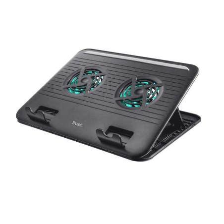 Soporte refrigerante trust cyclone para portátiles hasta 15.6'