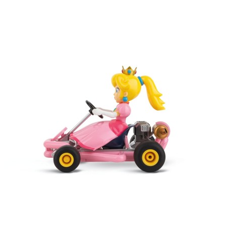 Carrera rc 2.4ghz mario kart pipe kart, melocotón 370200986p