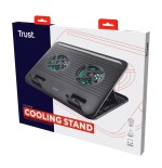 Soporte refrigerante trust cyclone para portátiles hasta 15.6'