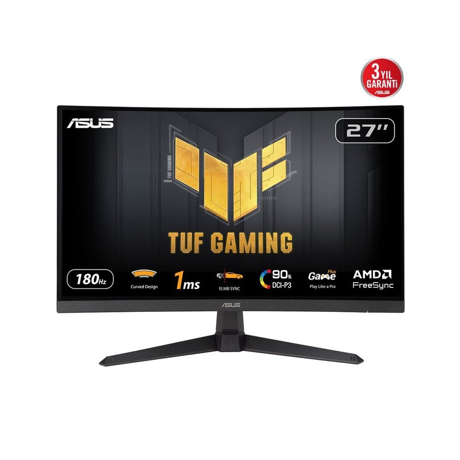 Monitor asus vg27vq3b de gaming 27"   negro