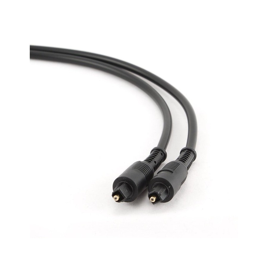 Gembird toslink, 2m 2m toslink toslink negro cable de audio
