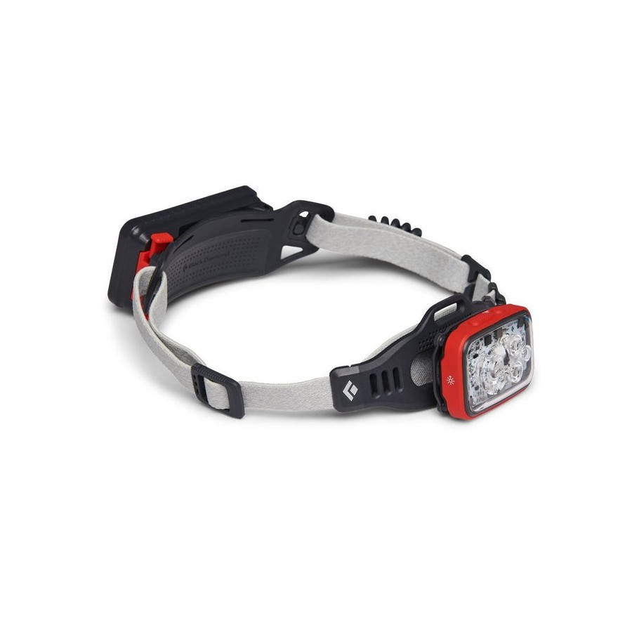 Black diamond bd6206948001all1, luz de led gris/rojo