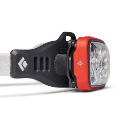 Black diamond bd6206948001all1, luz de led gris/rojo