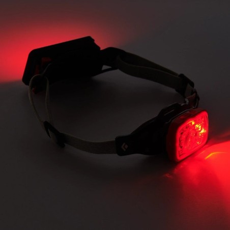 Black diamond bd6206948001all1, luz de led gris/rojo