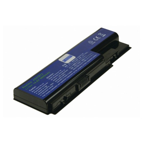 2-power batería 14.8v 4400mah para acer aspire 5220, 5310, 5520, 5710, 5720 cbi2057a