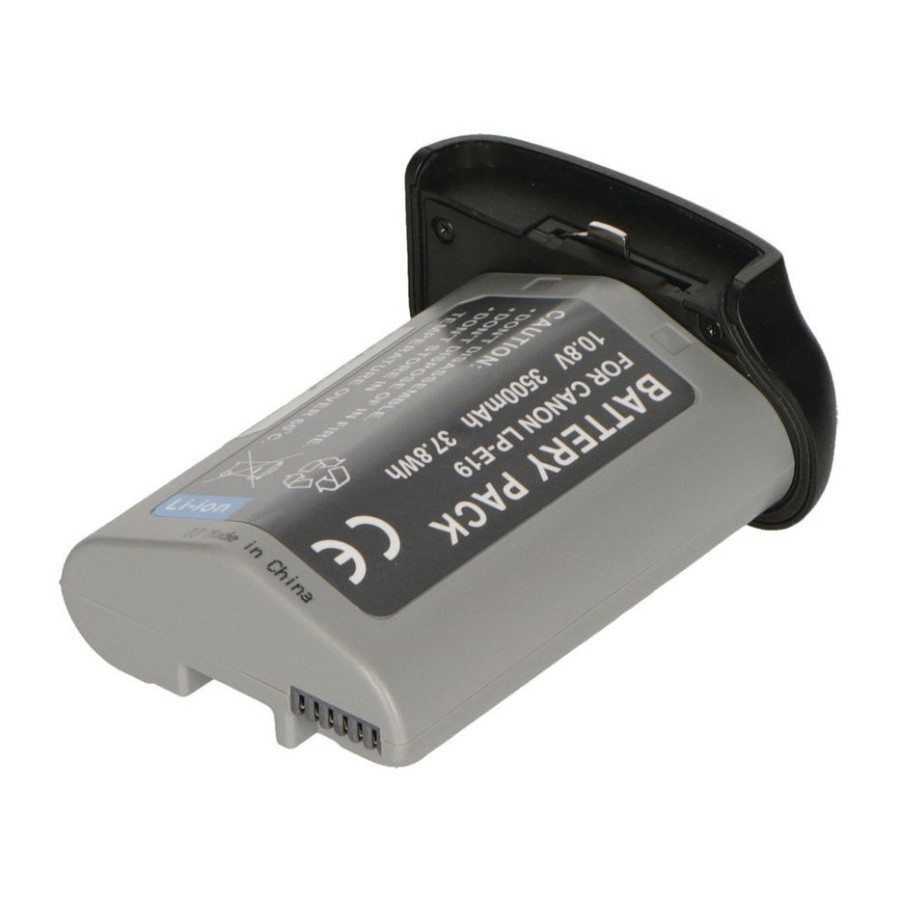 2-power camera batería 10.8v 3500mah para replacement for canon lp-e19 dbi1011a
