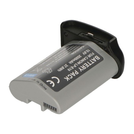 2-power camera batería 10.8v 3500mah para replacement for canon lp-e19 dbi1011a
