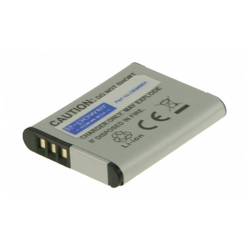 2-power digital camera batería 3.7v 730mah para olympus li-50b dbi9686a