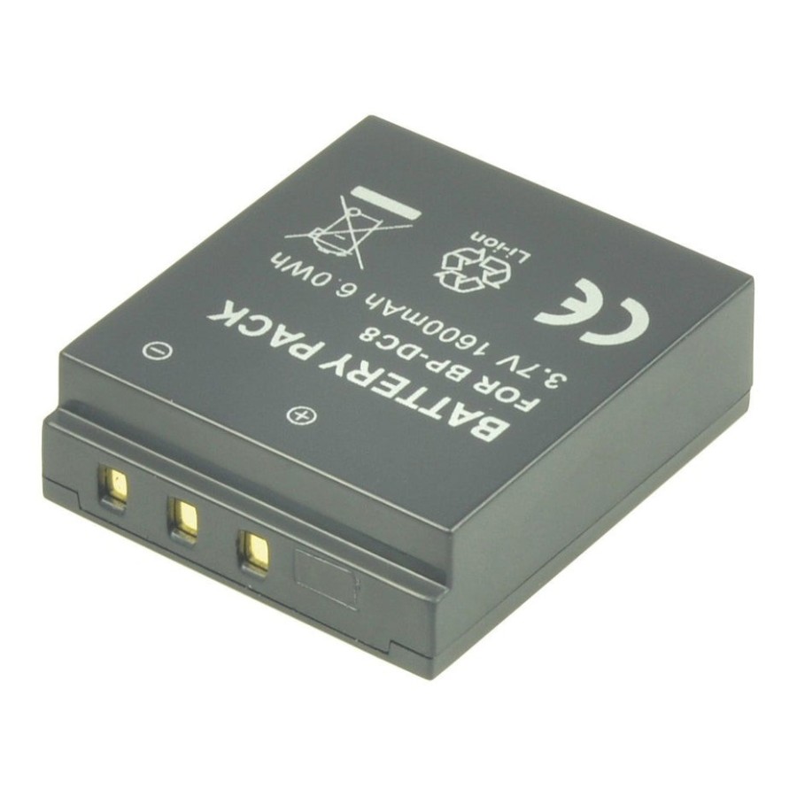 2-power digital camera batería 3.7v 1100mah para leica bp-dc8 dbi9994a