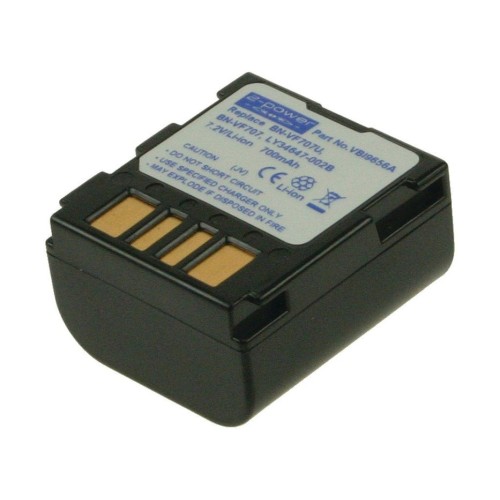 2-power camcorder batería 7.2v 750mah para jvc gr-d271u vbi9656a