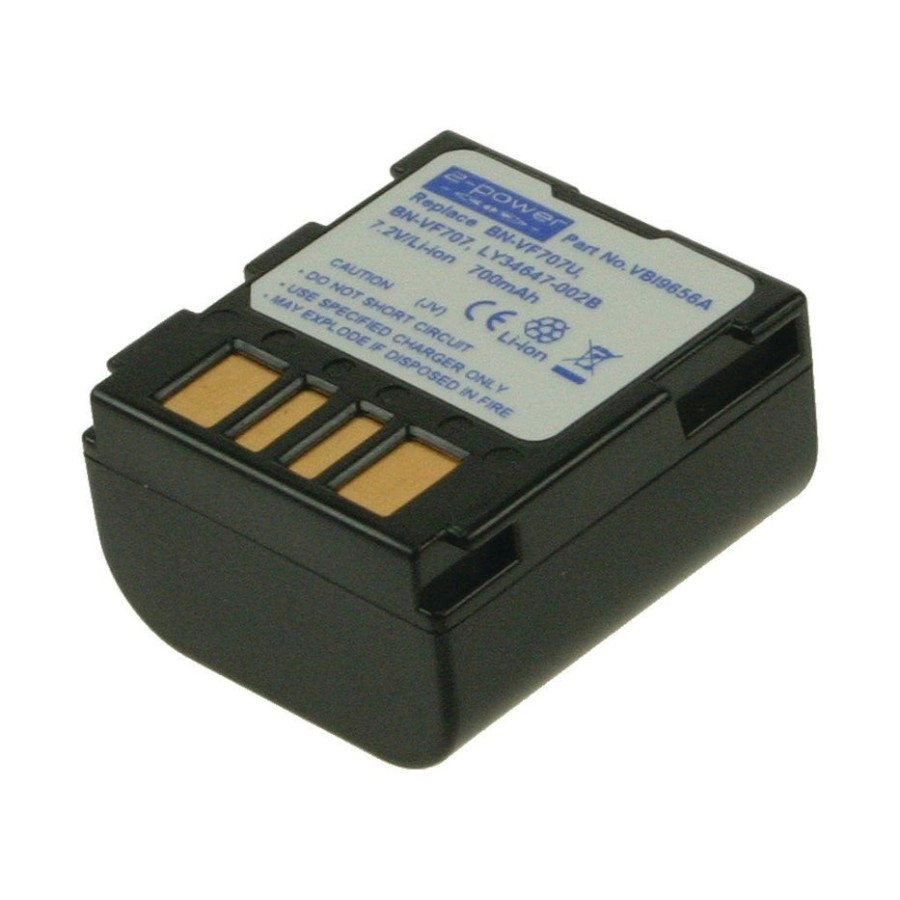 2-power camcorder batería 7.2v 750mah para jvc gr-d271u vbi9656a