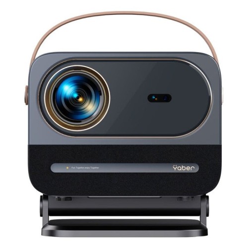 Proyector portátil yaber u12 lcd fullhd - con smart tv - enfoque automático - negro