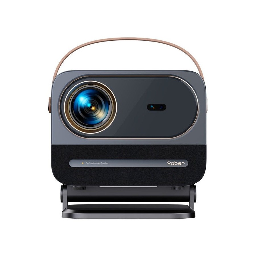 Proyector portátil yaber u12 lcd fullhd - con smart tv - enfoque automático - negro