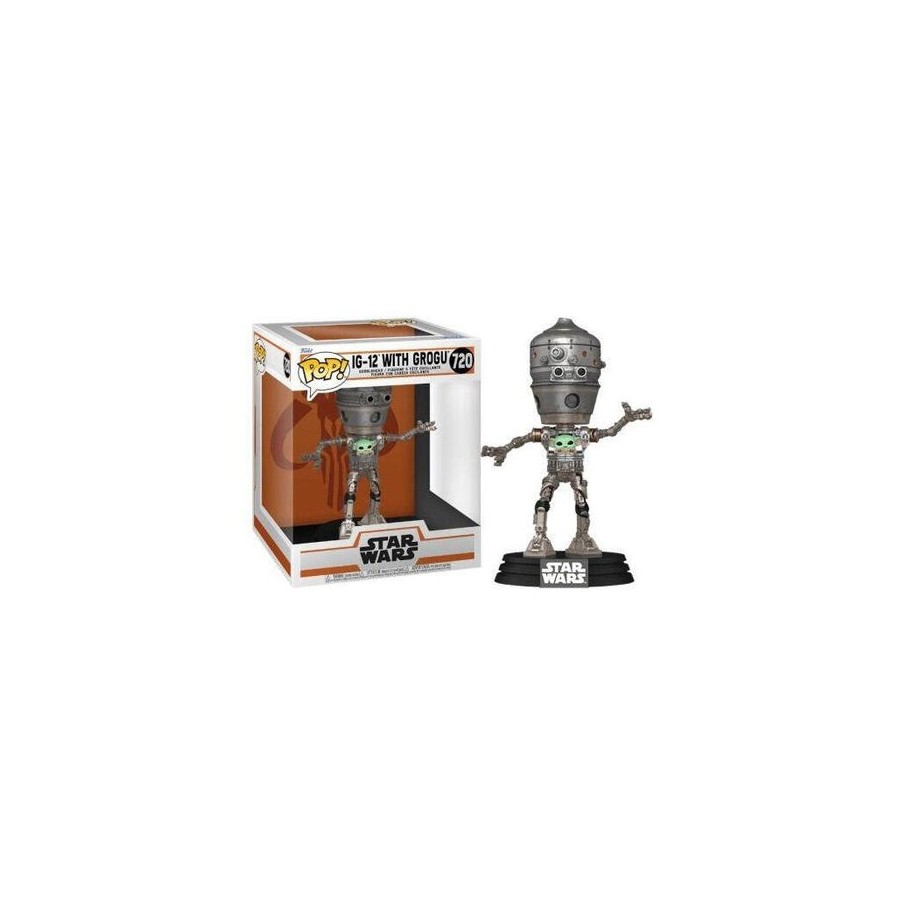 Funko pop ig-12 con grogu 720 - star wars - 889698800013